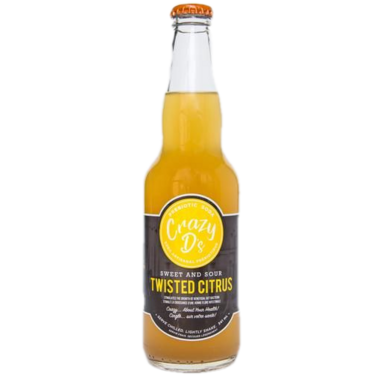 Crazy D\'s Prebiotic Soda Twisted Citrus Crazy D\'s Prebiotic Soda Twisted Citrus