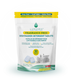 Lumehra Fragrance-Free Dishwasher Detergent Tablets