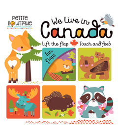 Make Believe Ideas We Live in Canada Board Book