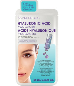 Skin Republic Hyaluronic Acid + Collagen Face Mask