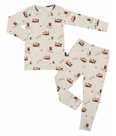 Belan.J Long Sleeve PJ Set Christmas Train