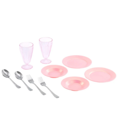 Little Tikes Sweet Spaces Dishware Set Pink