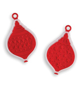 Bakelicious Christmas Ornament 3-in-1 Flip & Stamp Cookie Cutter