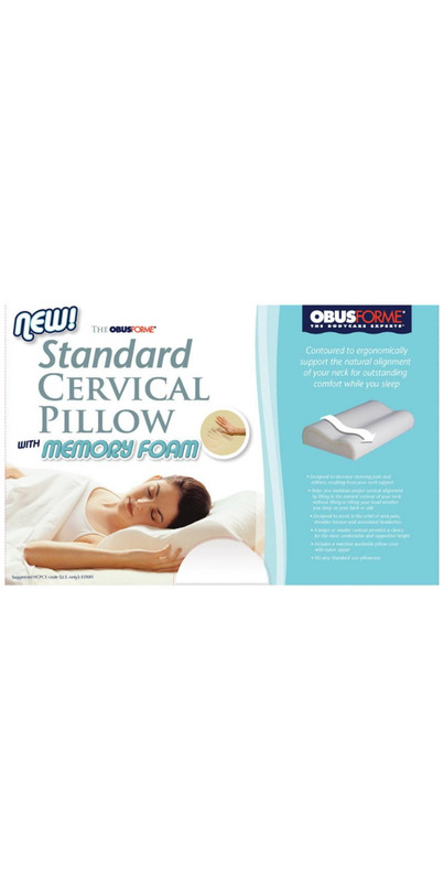 obusforme pillow walmart