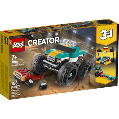 LEGO Creator 3-in-1 Monster Truck Building Kit LEGO Creator 3-in-1 Monster Truck Building Kit