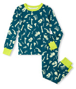 Hatley Kids Pajama Set Dino Fossils