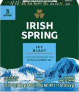 Irish Spring Soap Bar Icy Blast