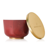 Thymes Poured Candle Tin Gold Lid Simmered Cider