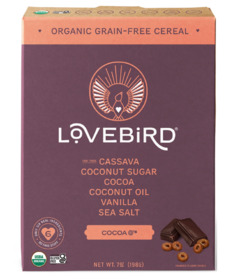 image of Lovebird Organic Grain-Free Cereal Cocoa with sku:315684