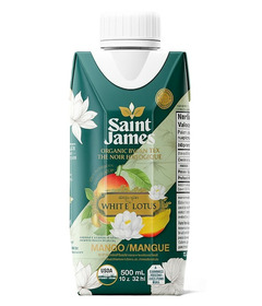 Saint James Organic Black Tea White Lotus Mango 