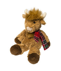 Mary Meyer Holiday Marshmallow Zoo Junior Highland Cow