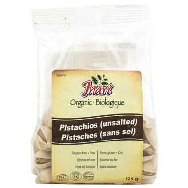 Inari Organic Unsalted Raw Pistachios Inari Organic Unsalted Raw Pistachios