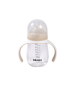BEABA 2 in1 Bottle to Sippy Training Cup