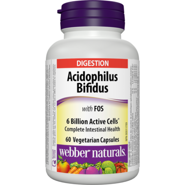 Webber Naturals Acidophilus With Bifidus & FOS Webber Naturals Acidophilus With Bifidus & FOS