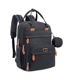 Babbleroo Original Diaper Bag Black