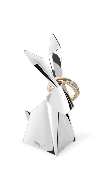Origami Rabbit Ring Buy Umbra Origami Rabbit Ring Holder Chrome at Well.ca | Free Shipping ...