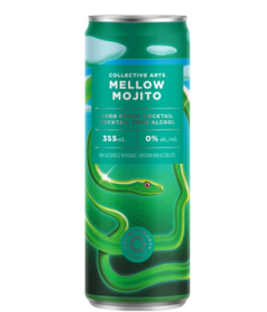 Collective Arts Brewing Zero Proof Cocktail Mellow Mojito 