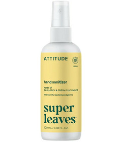 ATTITUDE Super Leaves Hand Sanitizer Earl Grey & Fresh Cucumber