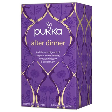 Pukka Organic Vanilla Chai Herbal Tea 20 sachets (pack of 6) 