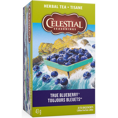 Celestial Seasonings True Blueberry Celestial Seasonings True Blueberry