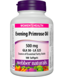 Webber Naturals Evening Primrose Oil Softgels
