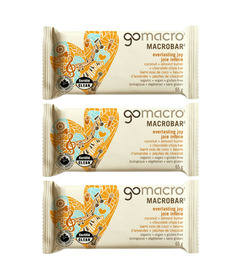 GoMacro Everlasting Joy Coconut Almond Butter Chocolate Chip Bar Bundle