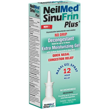 NeilMed SinuFrin Plus Oxymetazoline HCI Decongestant Moisturizing Gel NeilMed SinuFrin Plus Oxymetazoline HCI Decongestant Moisturizing Gel