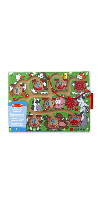 melissa & doug magnetic number maze