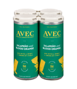 AVEC Sparkling Drink Jalapeno & Blood Orange