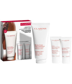 Clarins Body Hydration & Exfoliation Essentials Set