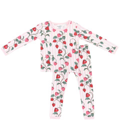 Kyte BABY Long Sleeve Pajamas Strawberry Fields