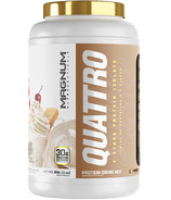 Magnum Nutraceuticals Quattro Protein Drink Mix Vanilla Shake