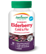 Jamieson Elderberry Cold & Gummy grippe