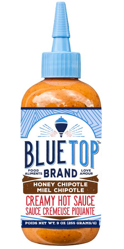 Blue Top Brand Honey Chipotle Creamy Hot Sauce