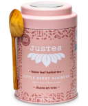 JusTea Loose Leaf Herbal Tea Little Berry Hibiscus