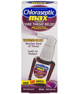 Chloraseptic Max Sore Throat Relief Plus Coating Protection
