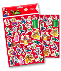 Ricochet Super Mario Brother Raised Sticker