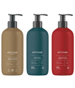 ATTITUDE Holiday Hand Soap Variety Bundle