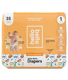 Hello Bello Diapers Sleepy Sloths Print