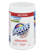 Resolve Multi Power Oxi-Action Stain Remover In-Wash Powder Crystal White
