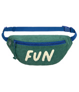 Lassig Little Gang Mini Bum Bag Cord Fun Ocean Green