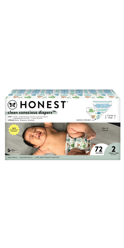 The Honest Company Overnight Diapers Club Pack Sleepy Sheep