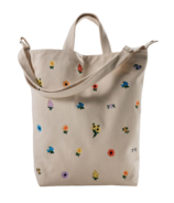 BAGGU Duck Bag Embroidered Ditsy Floral