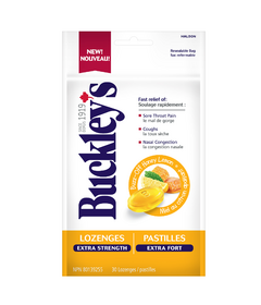 Buckley's Lozenges Extra Strength Buzzoff Honey Lemon