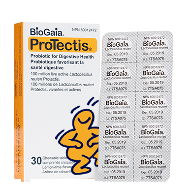 Acheter les cachets à croquer probiotiques BioGaia ProTectis sur