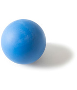 Halfmoon balle de massage naturelle jumbo en caoutchouc bleu