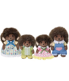 Calico Critters Hedgehog Family