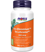 NOW Foods Tri-Chromium 500mcg avec écorce de cannelle