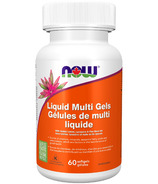 NOW Foods Liquid Multi Gels with Flax Oil Softgels