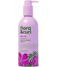 image of flora & curl Twist & Braid Cream Sweet Hibiscus with sku:340774